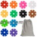 Best Choice Products 360-Piece Kids Educational STEM Toy Plastic Building Block Discs Set w/ Carrying Bag - Multicolor   